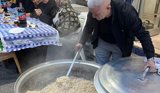 Honsalar Mahallesi’nde Geleneksel iftar sofrası kuruldu