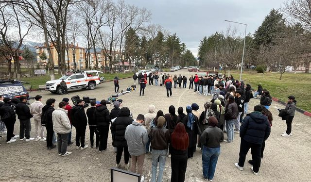 AFAD’dan Kastamonu Üniversitesi’nde uygulamalı afet eğitimi