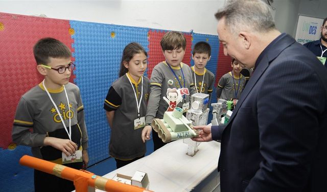 Candaroğulları’nda atıklar sanata dönüştü