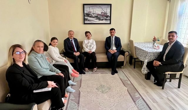 Cide’de anlamlı ziyaretler: Şehit aileleri, Gaziler ve SED ailesi unutulmadı