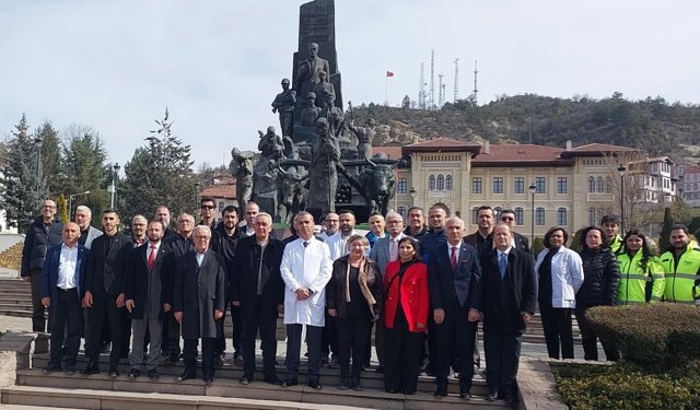 Cumhuriyet Meydanı'nda Tıp Bayramı kutlandı