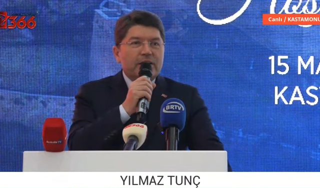 Yılmaz Tunç, Kastamonu’da iftar programına katıldı