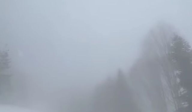 Kastamonu yolunda göz gözü görmüyor