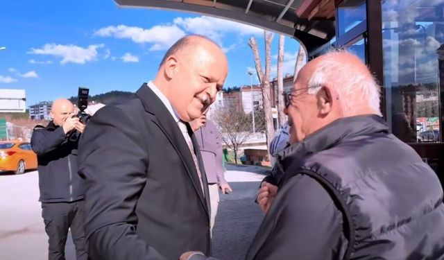 Vali Meftun Dallı, Kastamonu esnafını dinledi
