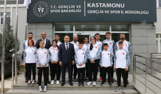 Kastamonu İl Müdürü Kuşcu, SEM sporcularıyla bir araya geldi