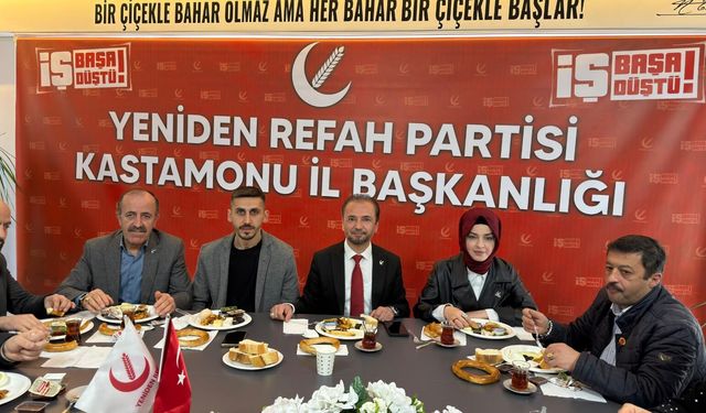 Kastamonu Yeniden Refah muhtarlarla buluştu