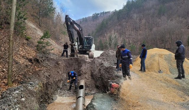 Kastamonu’da 5 mahalleye su verilemiyor