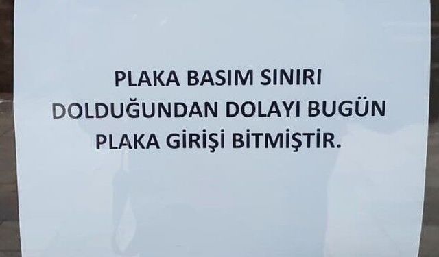 Kastamonu’da APP plaka alarmı!