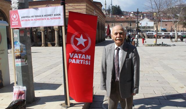 Kastamonu'da Vatan Partisi İncirlik ve Kürecik Üssü için imza topluyor