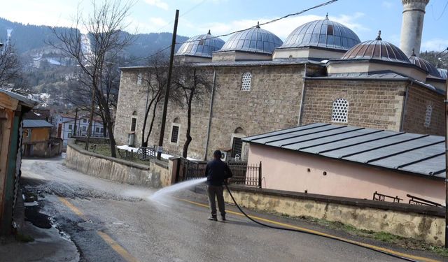Küre’de bayram temizliği hız kazandı