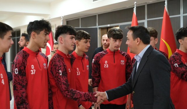 GMG Kastamonuspor U-16’dan Başkan Baltacı’ya ziyaret