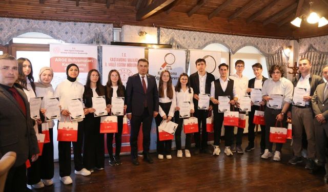 Genç AR-GE Kastamonu'da ödüllendirildi