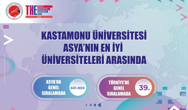 Kastamonu Üniversitesi sıralamada yerini korudu