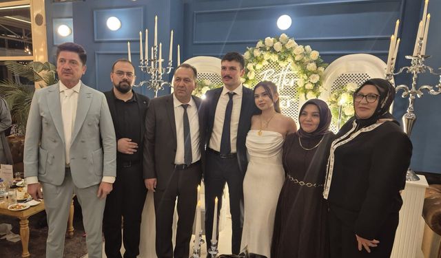 Usta ve Urgancı ailelerinin mutlu günü