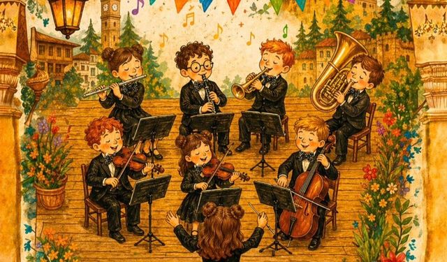 Yıldızlar Çocuk Orkestrası sahne alıyor