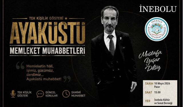 Ayaküstü Memleket Muhabbetleri İnebolu'da sahne alıyor