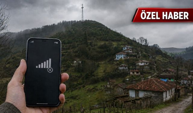 Cide’de vatandaştan GSM sinyali tepkisi