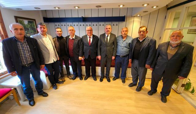 Cideli muhtarlar sorunlarını Ünlü’ye iletti