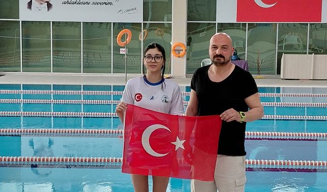 Ilgaz Yüzme’nin Parlayan Yıldızı Milli Takımda