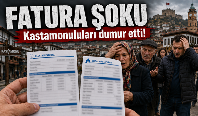 Fatura şoku Kastamonuluları dumur etti!