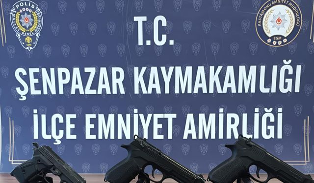 Kastamonu'da şehir magandası 3 kişi yakalandı