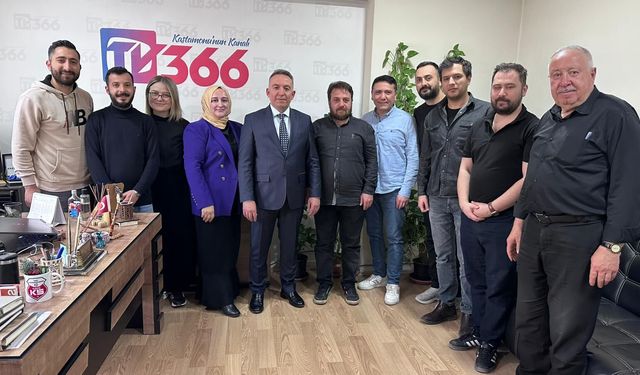 Müdür Sami Kuşçu’dan gazetemize ziyaret