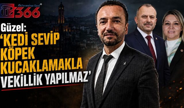 Güzel: “Kedi sevip köpek kucaklamakla vekillik yapılmaz”