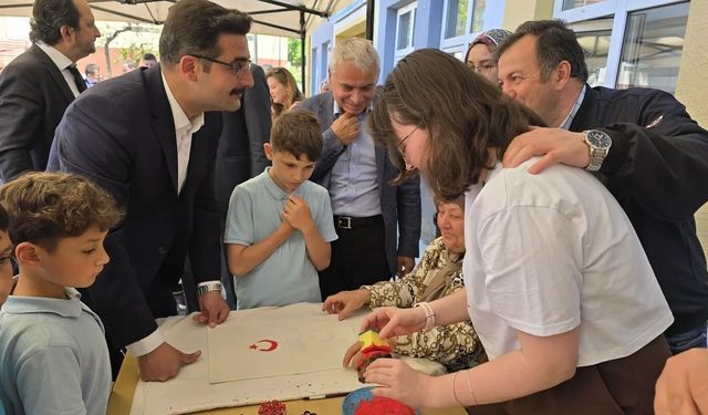 Hanönü'de kursiyerlerin el emeği görücüye çıktı