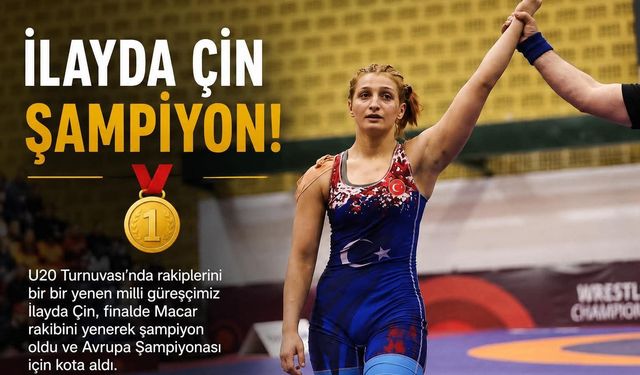Cideli sporcu şampiyon oldu, Avrupa yolunu açtı