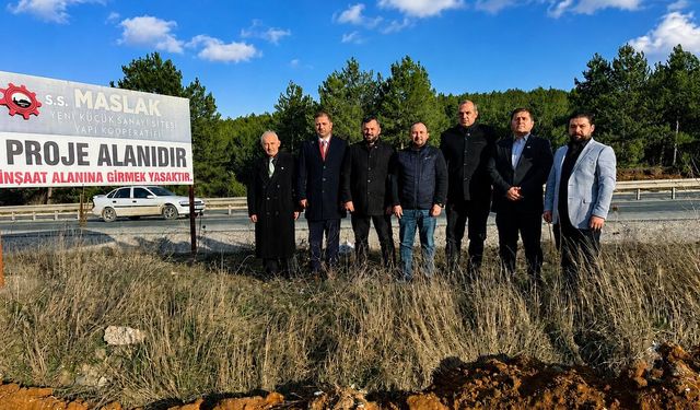 Maslak Sanayi Sitesi ihalesine Anahtar Parti'den destek