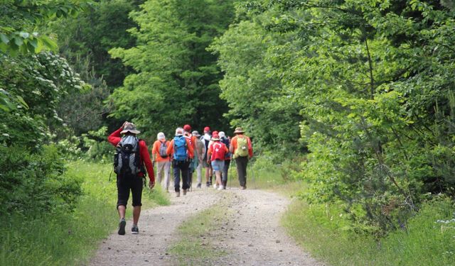 Kastamonu’da 95 kilometrelik tarihi yürüyüş devam ediyor