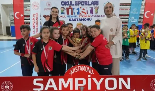 Kastamonu’da İFET heyecanı: Minikler parkurda yarıştı