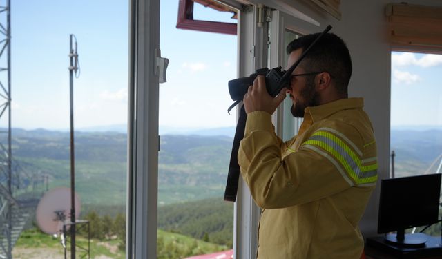 Kastamonu'da orman nöbeti başladı!