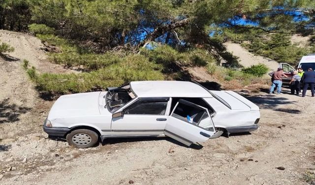 Kastamonu'da otomobil yoldan çıktı: 1 yaralı