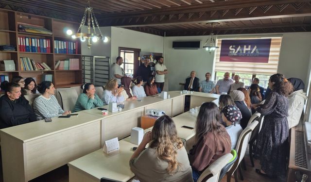 Kastamonu'da sağlık çalışanları mesai arasında bayramlaştı