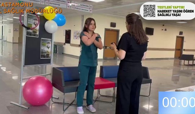 Kastamonu’da vatandaşların “hareket yaşı” ölçülecek