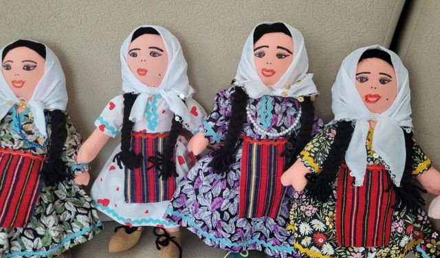 Kastamonulu Şükran, Şerife Bacı’yı bez bebeklerle yaşatıyor