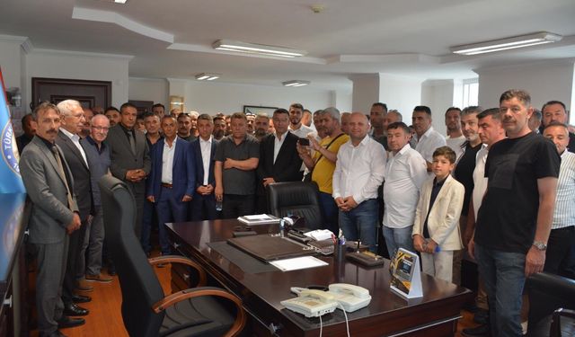 Yol-İş Kastamonu 1 No'lu Şube'de, Ateş mazbatasını aldı