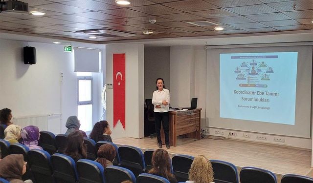Kastamonu’da “Her Gebeye Bir Ebe” uygulaması için eğitim düzenlendi