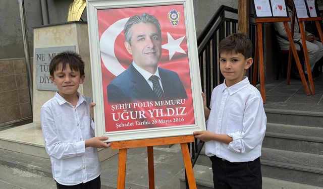 Şehit Uğur Yıldız, adını taşıyan okulda dualarla anıldı