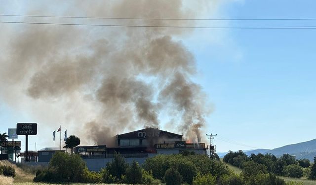 Kastamonu'da korkutan anlar: Tesis alev aldı!