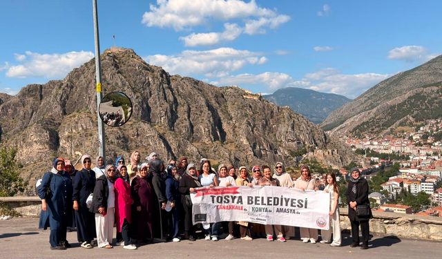 Tosyalı kadınlar Amasya'yı gezdi