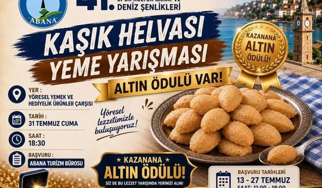 Abana’da lezzet yarışı altınla taçlanacak