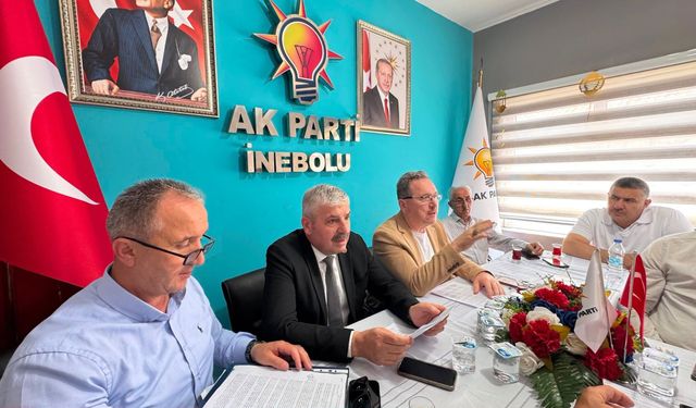 AK Parti Kastamonu'dan İnebolu’da istişare toplantısı