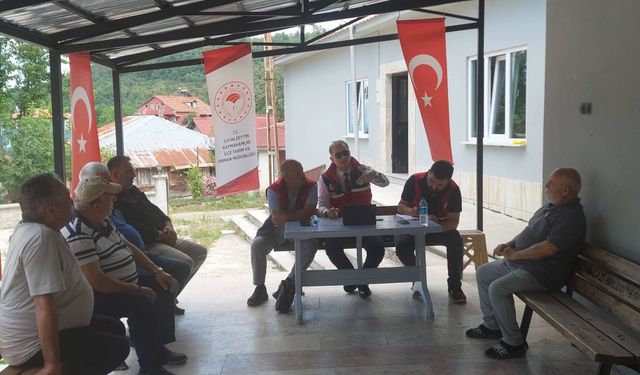 Arıca Köyü'nde üreticilere yerinde eğitim