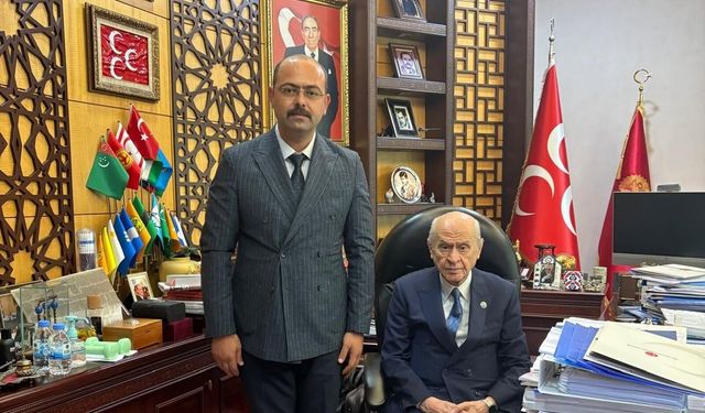 Başkan Kavaklıgil, MHP Genel Başkanı Devlet Bahçeli'yi ziyaret etti