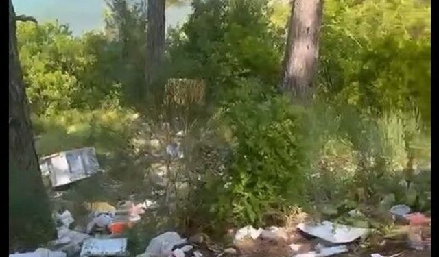 Kastamonu’da denize ulaşan çöpler için jandarma harekete geçti