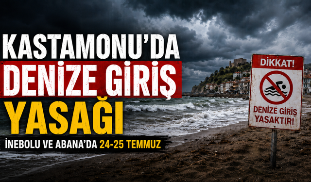 Kastamonu’da iki ilçede denize girişler yasaklandı