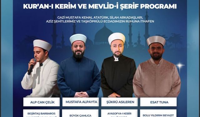 Taşköprü’de dualar şehitler ve ecdat için yükselecek