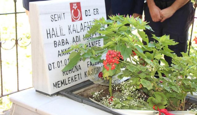 İnebolu’da Kıbrıs şehidi Halil Kalafatoğlu kabri başında anıldı